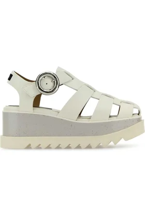 Stella McCartney Wedges, female, , Size: 8 US Elyse Platform Sandals
