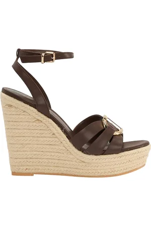 Twin-Set Wedges, female, , Size: 11 US Summer Sandals for Women