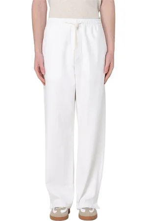 A.P.C. Straight Trousers, male, , Size: L Classic Blue Cotton Pants