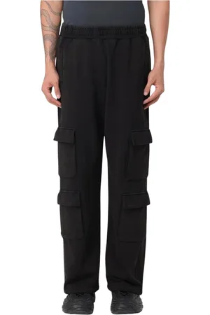 44 Label Group Straight Trousers, male, , Size: L MultiPocket Cargo Pants