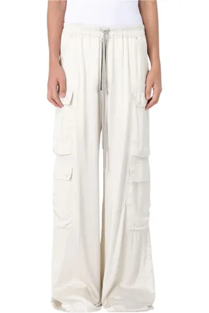 Rick Owens Wide Trousers, male, , Size: XL Straight-Leg Pants