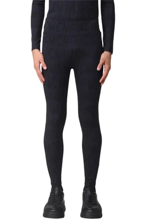 MCM Leggings, male, , Size: S Stylish Logo Leggings
