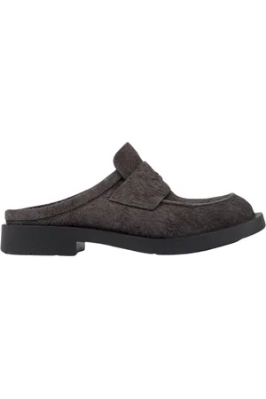 Camper Mules, female, , Size: 10 US Grey Suede Loafers for Women