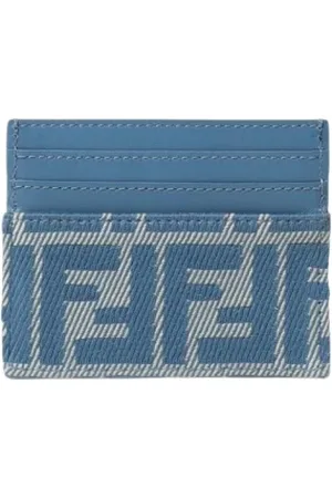 Fendi Wallets & Cardholders, female, , Size: ONE SIZE Logo Leather Card Holder