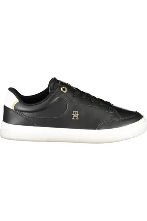 Tommy Hilfiger Sneakers, female, , Size: 6 US Polyester Lace-Up Sneakers