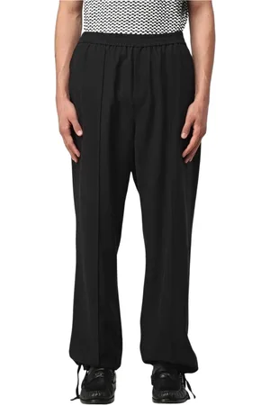 Helmut Lang Wide Trousers, male, , Size: M Drawstring Trousers