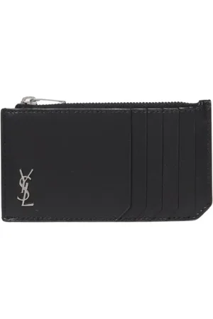 Saint Laurent Wallets & Cardholders, male, , Size: ONE SIZE Leather Card Holder