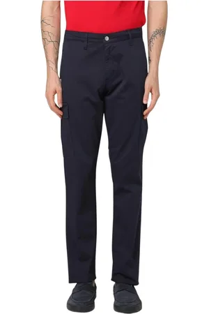 D.A. Daniele Alessandrini Chinos, male, , Size: W28 Stylish Cargo Pants in Camel