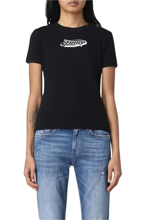 AMBUSH T-Shirts, female, , Size: S Modern Graphic Tee for Women