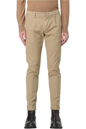 FAY Slim-fit Trousers, male, , Size: W33 Blue Slim Fit Chinos Pants