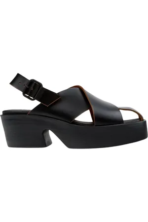 Camper High Heel Sandals, female, , Size: 8 US Leather Platform Sandal