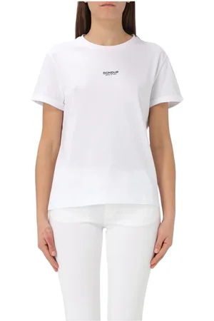 Dondup T-Shirts, female, , Size: S Crew Neck Tee