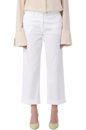 RE-HASH Cropped Trousers, female, , Size: W31 Wide-Leg Cropped Trousers