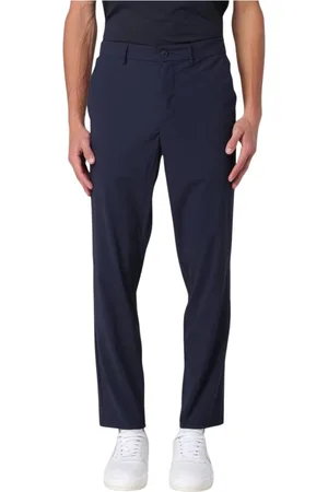 save the duck Slim-fit Trousers, male, , Size: W33 Eco-Friendly Elastic Waistband Pants