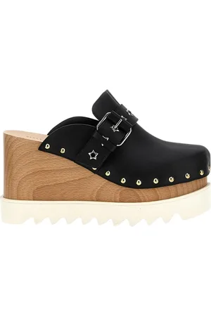 Stella McCartney Wedges, female, , Size: 9 US Wedge Platform Slip-On Shoes