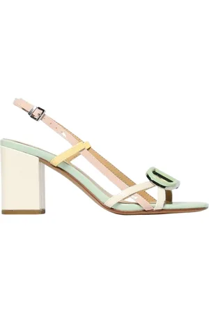 Twin-Set High Heel Sandals, female, , Size: 8 US Elegant Ice Block Heel Sandals
