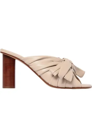 J.W.Anderson Heeled Mules, female, , Size: 9 US Black Bow Detail Heeled Sandals