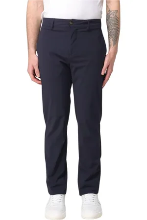 Colmar Slim-fit Trousers, male, , Size: M Navy Stretch Pants for Men