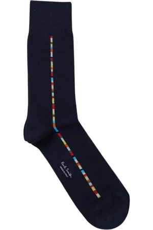Paul Smith Socks, male, , Size: ONE SIZE Striped Crew Socks