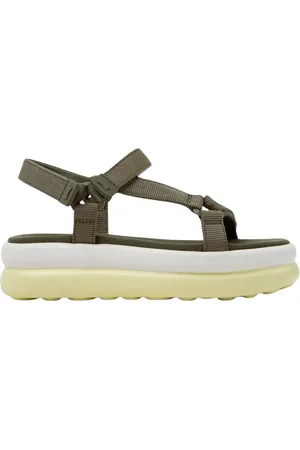 Camper Flat Sandals, female, , Size: 9 US Strappy Leather Sandals