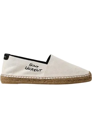 Saint Laurent Espadrilles, female, , Size: 11 US Chic Embroidered Espadrilles Casual Style