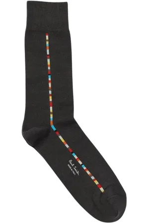 Paul Smith Socks, male, , Size: ONE SIZE Striped Crew Socks