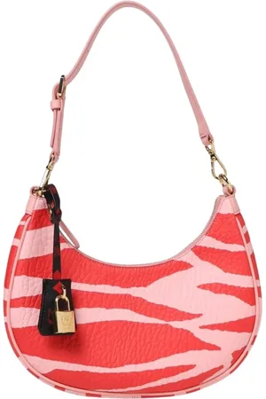 MCM Shoulder Bags, female, , Size: ONE SIZE Zebra Print Shoulder Bag