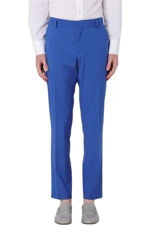 D.A. Daniele Alessandrini Suit Trousers, male, , Size: 2XS Royal Men