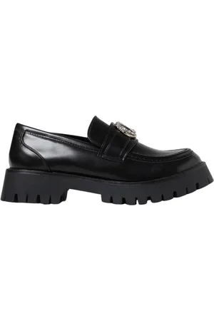 Roberto Cavalli Loafers, female, , Size: 11 US Embellished Loafers Chunky Sole