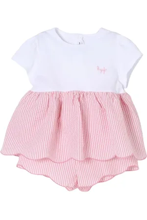Il gufo Sets, female, , Size: 18 M Grey Jumpsuit Baby Girl Outfit