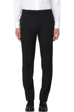 Saint Laurent Suit Trousers, male, , Size: XL SlimFit Dress Pants
