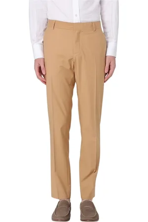 D.A. Daniele Alessandrini Slim-fit Trousers, male, , Size: XS Royal Blue Straight Leg Pants