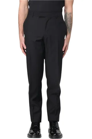 LARDINI Straight Trousers, male, , Size: M Elegant Straight-Leg Trousers