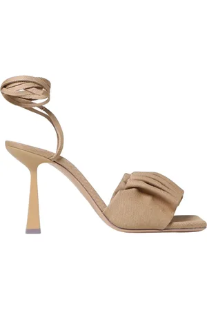 Sebastian High Heel Sandals, female, , Size: 6 US Elegant Pleated High Heel Sandals