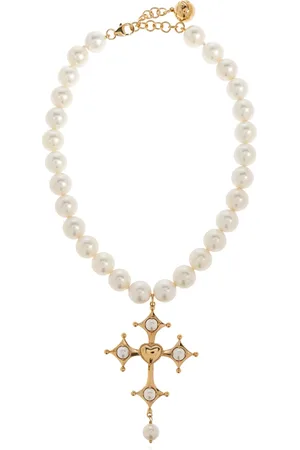 BLUMARINE Necklaces, female, , Size: ONE SIZE Pearl Choker
