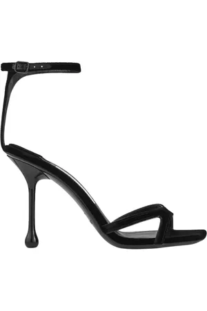 Jimmy Choo High Heel Sandals, female, , Size: 11 US Velvet High Heel Sandals