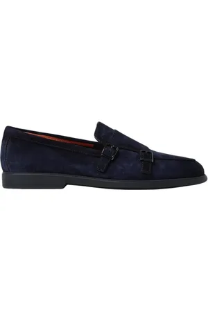 santoni Loafers, male, , Size: 10 1/2 US Brogue Loafers