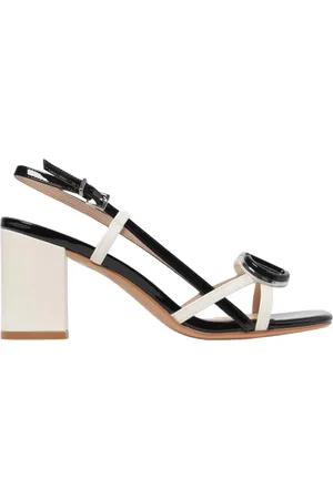 Twin-Set High Heel Sandals, female, , Size: 11 US Ice Patent Leather Heeled Sandals