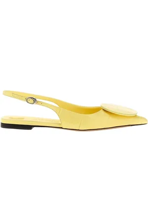 Jacquemus Ballerinas, female, , Size: 6 US Slingback Flat Shoes