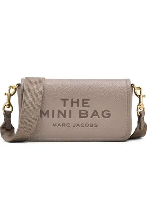 Marc Jacobs Cross Body Bags, female, , Size: ONE SIZE Grey Shoulder Bag with Flap Closure