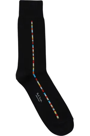 Paul Smith Socks, male, , Size: ONE SIZE Striped Crew Socks