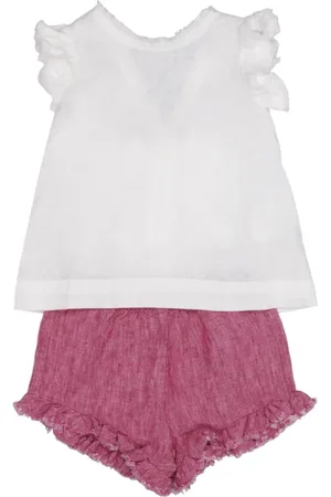 Il gufo Sets, female, , Size: 9 M Newborn Girl Outfit Set
