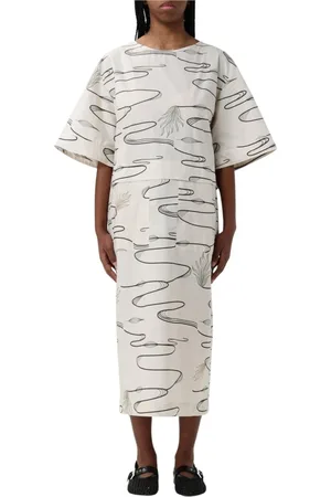 Max Mara Midi Dresses, female, , Size: XL Abstract Print Midi Dress