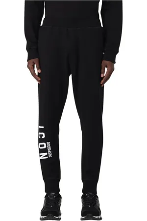 Dsquared2 Sweatpants, male, , Size: 2XL Icon Joggers Side Logo Pants