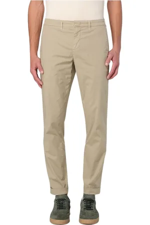 FAY Chinos, male, , Size: W38 Blue Casual Chinos Pants Style
