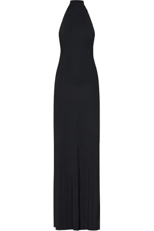 Amazuìn Maxi Dresses, female, , Size: ONE SIZE Halterneck Dress for Evening Outings
