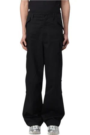 Msgm Wide Trousers, male, , Size: M Cargo Pants