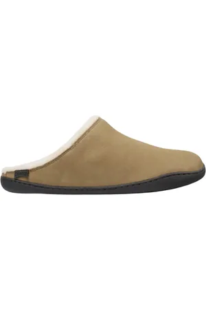 Camper Mules, male, , Size: 12 US Shearling Mule Slippers in