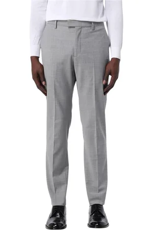 Liu Jo Suit Trousers, male, , Size: 2XL L30 Pinstripe Dress Pants for Men