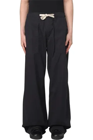 Palm Angels Wide Trousers, male, , Size: M Wide Leg Cotton Pants